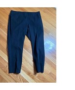 Talbots Classic Black Stretch Pull-On Elastic Waist  Skinny Curvy Ankle ... - $21.65 CAD