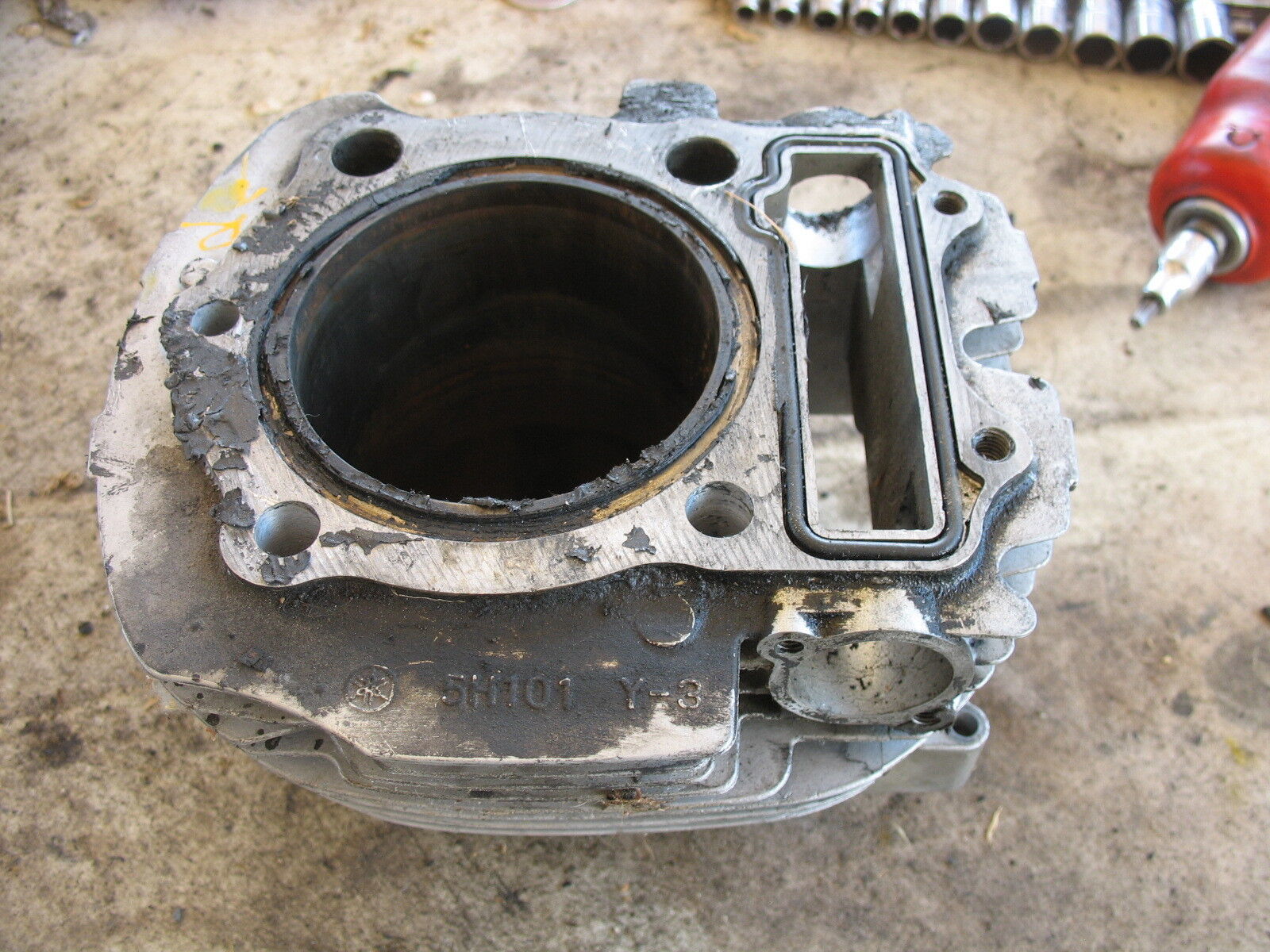 REAR CYLINDER JUG BARREL 1983 83 YAMAHA XV920 VIRAGO - $23.06