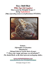 White Tiger Cub ~~ Cross Stitch Pattern - $19.95