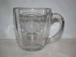 Boy Scouts - Trustworthy - Glass Cup - £27.53 GBP