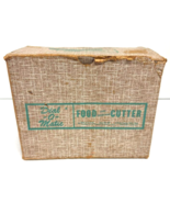 Vintage Dial-O-Matic Food Cutter Blade Popiel Slicer Blue + Box &amp; Access... - €32,51 EUR