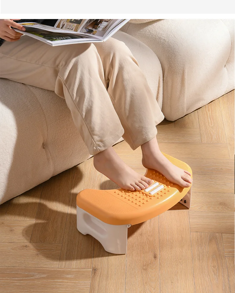 Office Foot Stool Anti Warping Leg Home Foldable Squat Potty Child Pregnant - £27.15 GBP