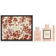 Gucci Bloom Perfume Eau De Parfum Spray 3.3 Oz 3 Pcs Gift Set image 3