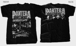 Pantera - Cowboys From Hell, Black T-shirt  (sizes:S to 5XL) - £13.57 GBP+