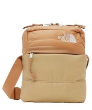 The North Face Nuptse Crossbody Commuter Puffer Bag Almond Tan TNF Nee $70 - £43.11 GBP