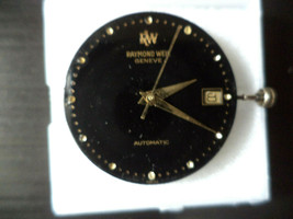 Swiss Eta 2892-2 With 26 Mm Raymond Weil Diamond Dial, Hands, Stem ,Crown. - £66.84 GBP