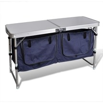 Foldable Camping Cupboard with Aluminum Frame - $153.96