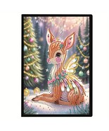 Baby Deer Fawn Notebook, Journal, Sketchbook Diamond Jewel Art COMPLETED - $20.20 CAD