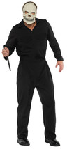 UNDERWRAPS Men&#39;s Horror Jumpsuit Costume Boiler Suit-Black, One Size - £80.57 GBP