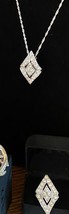 Sarah Cov Parisienne Nights  4 Pc Set Bracelet, Clip Earrings, Ring &amp; Necklace - £35.58 GBP+