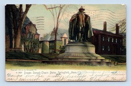 Deacon Samuel Chapin Statue Springfield MA 1907 Rotograph UDB Postcard P15 - £3.17 GBP