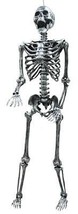 Skeleton Prop Animated Light-Up Steel Gray 5 Ft Posable Haunted House SS72611 - £70.78 GBP