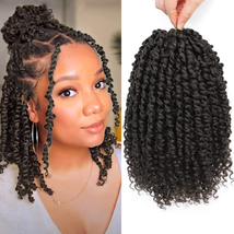 Passion Twist Hair - 8 Packs 10 Inch Passion Twist Crochet Hair for Wome... - £32.18 GBP