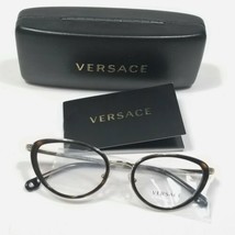 VERSACE Eyeglasses MOD 1258 1440 Tortoise Gold 52-19-140MM New No Box Ca... - £86.03 GBP