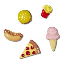 Crocs Jibbitz Shoe Sweets and Candy Multi Pack, Charms, Mini 3D Food, 5 Pack - £17.25 GBP