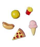 Crocs Jibbitz Shoe Sweets and Candy Multi Pack, Charms, Mini 3D Food, 5 Pack - $21.77