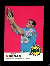 1969 Topps #90 Karl Noonan Vgex Dolphins Nicely Centered *X62820 - £3.71 GBP