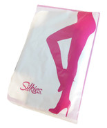 Silkies Ultra Control Top Pantyhose Small Beige Nylon Spandex Cotton Gusset - $7.50