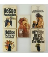 Hermann Hesse Lot of 5 Books Steppenwolf Demian Rosshalde Beneath Wheel ... - £39.95 GBP