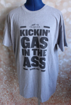 Traeger Men&#39;s L Gray Kickin Gas In The Ass Short Sleeve T-Shirt (Retired) - £10.99 GBP