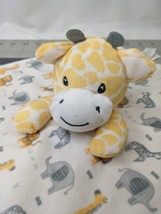 Modern Baby Giraffe Lovey Rattle Teether Security Blanket 2021 Stuffed A... - £9.98 GBP