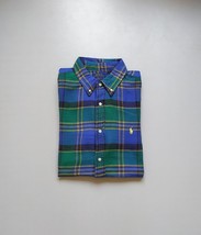 Polo Ralph Lauren Flannel Check Long Sleeve Button Down Cotton Shirt FTP... - $1,414.97 MXN