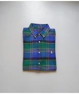 Polo Ralph Lauren Flannel Check Long Sleeve Button Down Cotton Shirt FTP... - $1,413.24 MXN