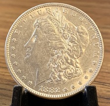 1882 P Silver Morgan Dollar AU.  20230039 - £70.35 GBP