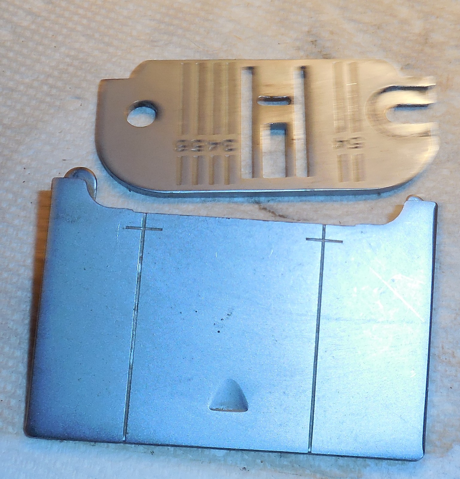 Primary image for Singer Stylist 533 Throat Plate #312391 w/Slide Plate #106080 & Friction Spring