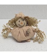 Russ Berrie Scarecrow 2.5&quot; Decorative Figure Beanbag Plush Decor - $361.37 MXN