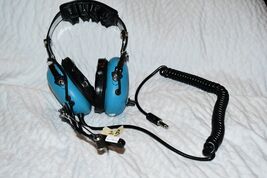 SIGTRONICS S-45 HEADSET PILOT AIRPLANE AVIATION HEADPHONES WITH EARPADS 2B - €91,96 EUR