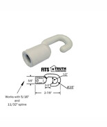 Replacement Hook Drive for Skylight and Awning Window Operators, White - €22,35 EUR