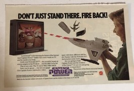 1987 Captain Power And The Soldiers Of The Future Print Ad Power Jet XT-7 pa21 - £11.67 GBP
