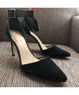 BP 4” Heels D’Orsay Ankle Strap Leather Suede 9 - €21,01 EUR