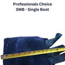 Professionals Choice SMBII 100 SINGLE Boot - Front Left Navy Size Medium USED image 4