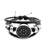 Vegvisir Bracciale Rune Bussola Bracciale Ematite Protezione Perline Fig... - £3.85 GBP