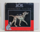 Vintage Sterling Silver Disney 101 Dalmations Perdita Brooch Pin on Card! - $54.04