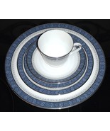ROYAL DOULTON SHERBROOKE 5 PIECE PLACE SETTING ENGLISH FINE BONE CHINA H... - $1,330.33 MXN