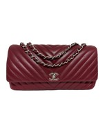 New Chanel Classic Chevron Lambskin Leather Jumbo Shoulder  Bag - $5,831.00