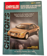 Chiltons Repair Manual Chrysler Concorde Intrepid LHS New Yorker Vision ... - $9.90