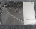 2000 Acura RL Owners Manual - Original Owners Manual only [Paperback] acura - £27.92 GBP