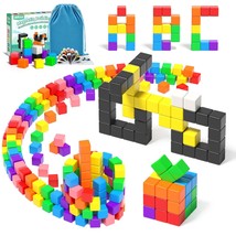54 Pcs Magnetic Blocks, Magnetic Building Blocks For Toddlers 3+, Montessori Toy - £52.92 GBP