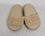 American Girl Doll GOTY Kailey Macrame Woven Sandals Shoes - £14.04 GBP