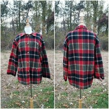 Vintage Y2K 90s Jones NY Sport Plaid Wool Insulated Warm Barn/riding Jac... - $59.40