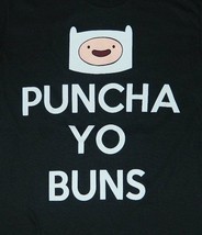 Adventure Time Tv Series Finn Face Puncha Yo Buns T-Shirt Size Xl New Unworn - £11.40 GBP