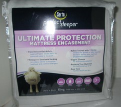 Serta Perfect Sleeper Ultimate Protection Mattress Encasement King Size ... - $113.99