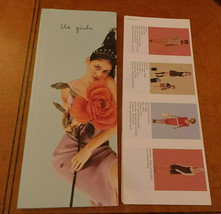 Barneys New York &quot;Us Girls&quot; Fashion Photo story Catalog w fold out insert 1998 F - £27.56 GBP