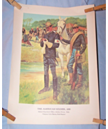 Military War Print The American Soldier, 1898-Medical Officer, Artillery... - $9.50