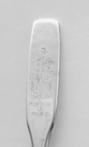 Collector Souvenir Spoon Canada Manitoba Portage la Prairie Crocus Oneida Ltd - £3.92 GBP