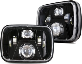 7x6 5x7 H6054 LED Headlights High Low Beam Sealed Headlamps DOT 110W 8400LM NEW - £55.00 GBP